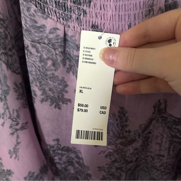 Urban Outfitters Purple Pull On Skort - Picture 3 of 3